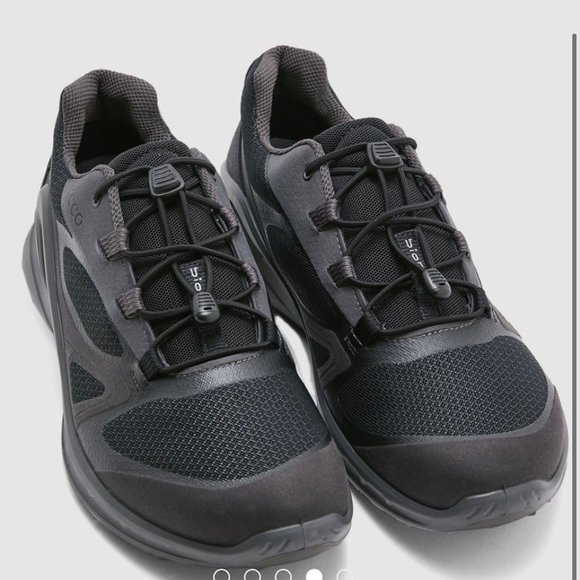 Ecco Biom Omniquest Black Sneakers